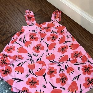 Hanna Andersson “Poppy” dress with matching bloomers 18-24 mos